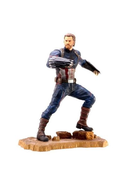 Diamond Select Toys Marvel Gallery Avengers Infinity War Movie Captain America Diorama Figure