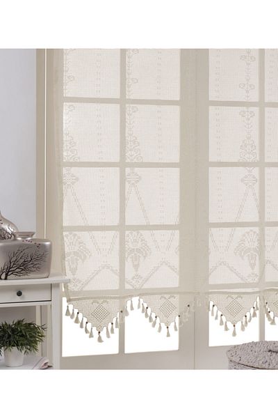 Buldan CSN Tekstil Buldan Macrame Authentic Curtain