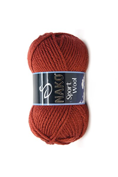 NAKO Sport Wool Kalın El Örgü Ipi 4409 Kiremit