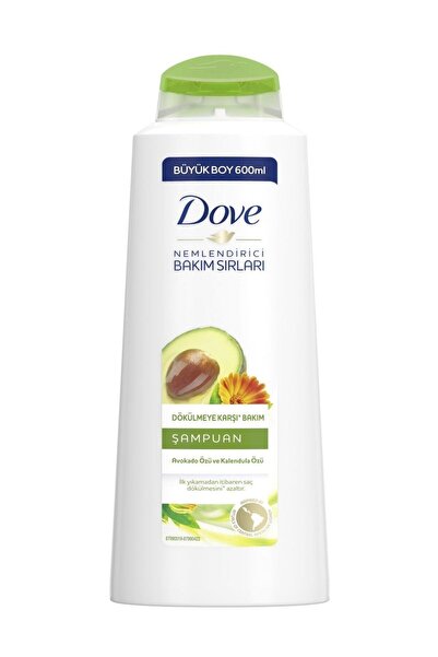 Dove Dökülmeye Karşı Avakado Ve Kalendula Özlü Şampuan 600 Ml *2 Adet