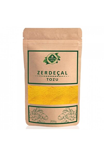 Gökçek Şifa Zerdeçal Tozu (TURMERİC POWDER) 200 Gr.