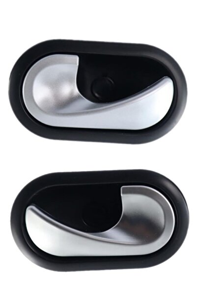 ZETOTO Renault Megane 2 Kapı Iç Açma Kolu Mat Krom 8200174074 Ikili Takım