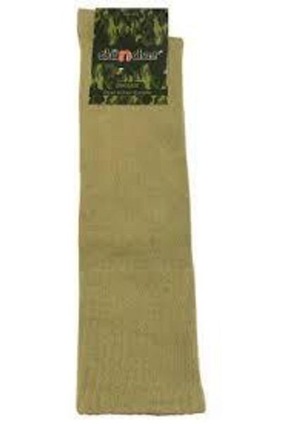 Dündar Men's Khaki 12-pack Seamless Soldier Socks