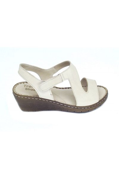 TRENDYSHOES Τρένο 100100120   Ορθοπεδικό Χακί Δερμάτινο Ο γιατρός συνέστησε