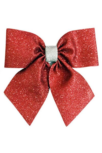 Genel Markalar Büyük Boy Hazır Fiyonk Eva Simli Kırmızı ( 25 Cm * 25 Cm )