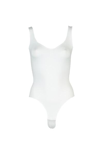 NBB Γυναικείος κορσές κορσέ λευκό καρφιά 2979