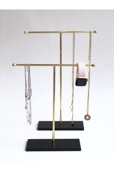 Meloni حامل مجوهرات أصفر اللون