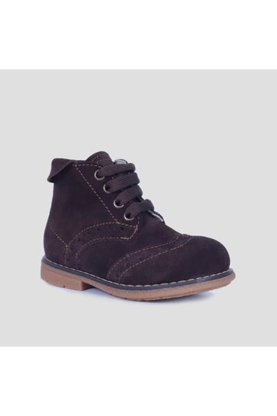 Vola Kids Casual Dikişli Kahve Süet Çocuk Bot
