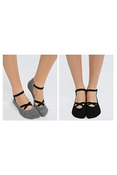 MEM SOCKS قطعتان من جوارب البيلاتس واليوجا