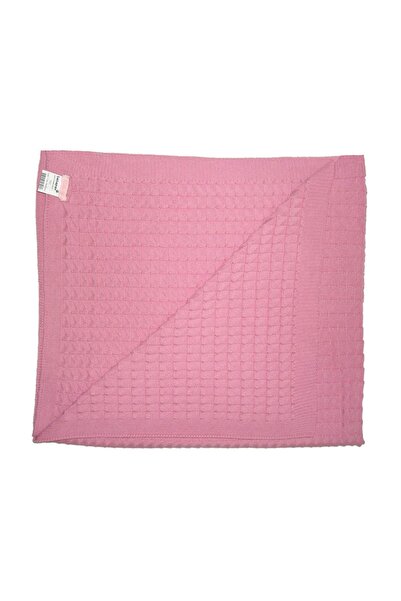 Bebepan Triangle Patterned Newborn Boy's Knitwear Blanket