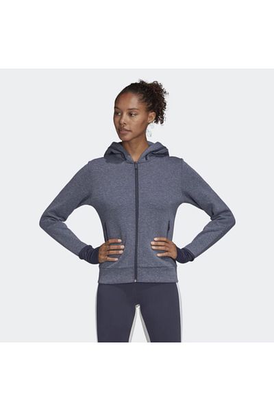 adidas Top trening cu glugă pentru damă W Ver Fz Hd Fl4213