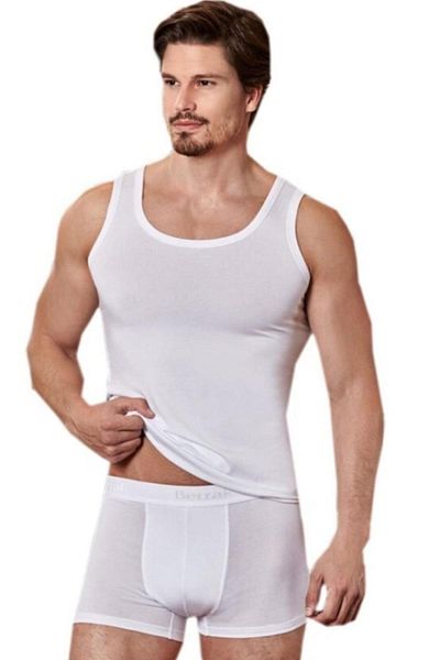 Berrak 5002 Men's Combed Cotton Modal Undershirt-boxer Cotton Suit