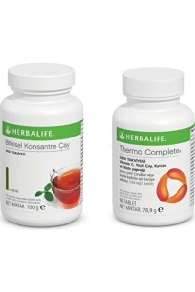 Herbalife Ikili Avantaj Paketi (100 gr Çay Ve Thermo Tablet)