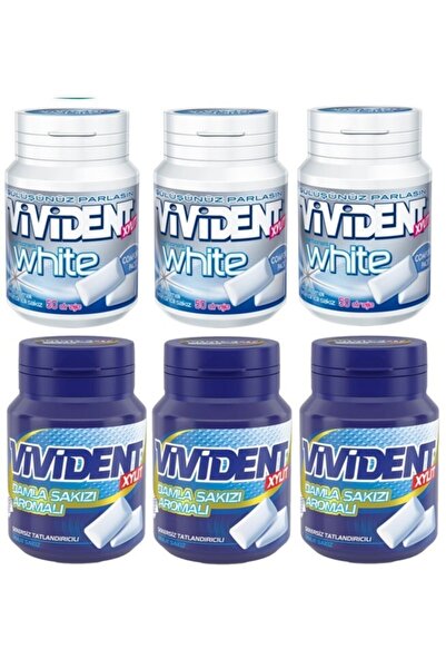 Vivident Comfort Şişe 3 White Karbonatlı 3 Damla Sakız