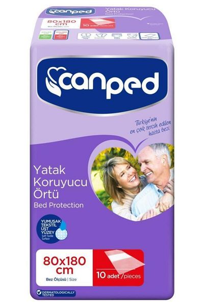 Canped Mattress Protector Cover 80×180cm| 10 Pieces