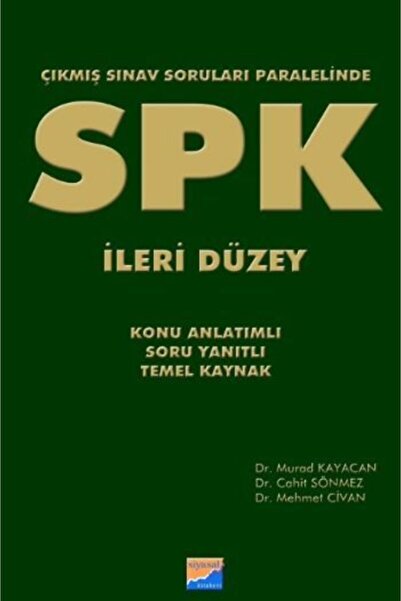 Siyasal Kitabevi Spk Ileri Düzey