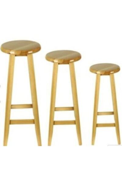 Kastonya Ahşap 60 Cm Tabure