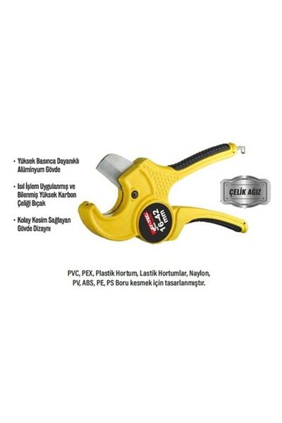 Baytec Bay-tec PVC Pipe Cutting Clipper Yellow