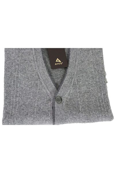 DCN Fire Lamb Wool Cardigan-6520