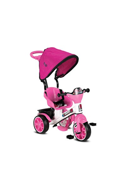 BabyHope Bobo Speed Tenteli Itmeli 3 Teker Bisklet