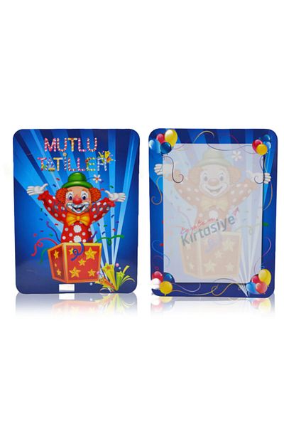 Odak Plain Container Suitable for Kindergarten Development Report - Clown 20 Pack