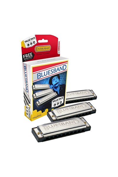 Hohner Blues Mızıka Seti (Do-sol-la Majör)