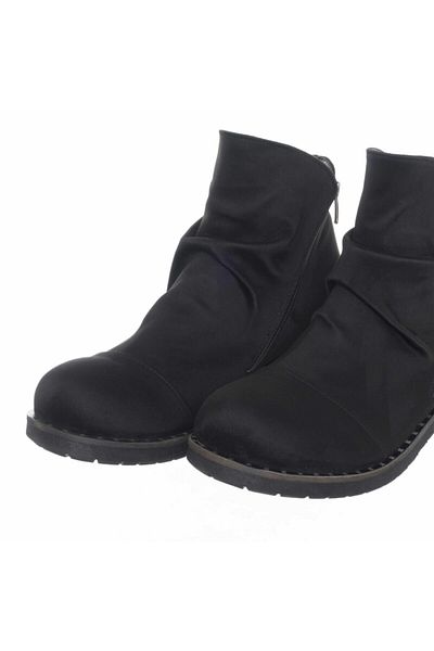 İriadam K731-3 Black Suede Special Series Large Size Women's Boots