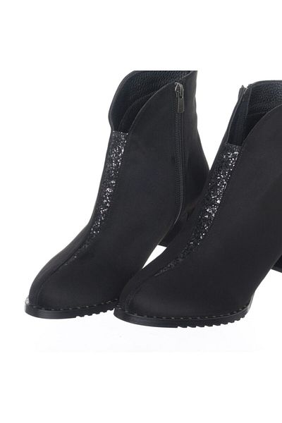 İriadam K541 Black Suede Large Size Women's Boots