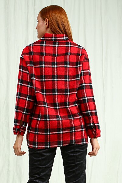 Collezione Κόκκινο γυναικείο μπλουζάκι με μακρύ μανίκι σε μπλε ναυτικό χρώμα