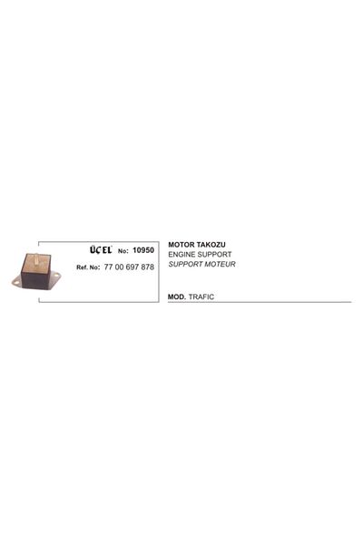 Üçel Engine Mounting 10950 Traffic 7700697878 7700697878   Sot