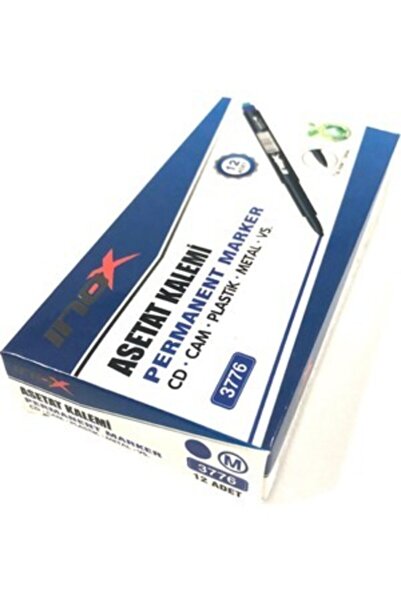 inox M Asetat Kalemi Mavi