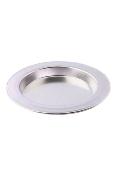 Bakır Sanatı Aluminum 6 Pieces 12 Cm Künefe Plate for 1 Person