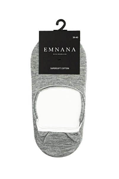 EMNANA 5 Adet Babet Erkek Çorap - Gri