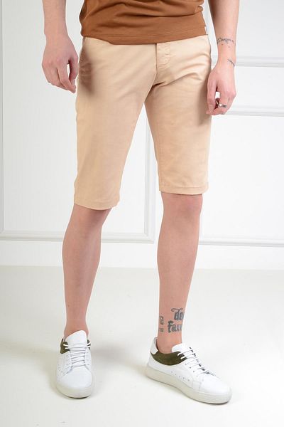 Luppo Club Ανδρικό σορτς Bermuda Slim Fit Beige