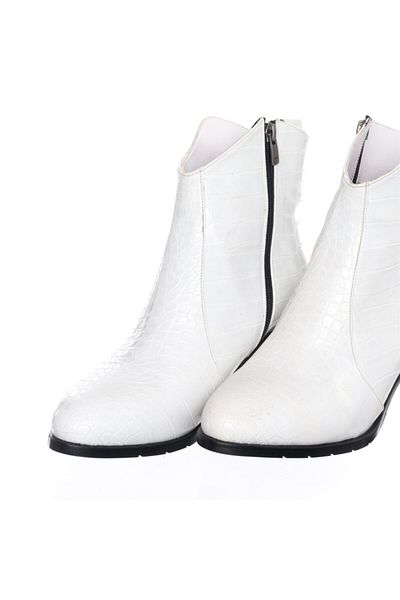 İriadam K1002 حذاء أناكوندا أبيض مقاس كبير
