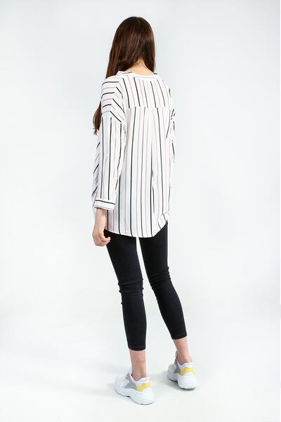 Collezione Red Ecru Women's Sports Blouse - Regular Fit, Long Sleeve