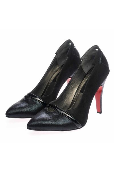 İriadam 190333 Black Large Size Women's Shoes