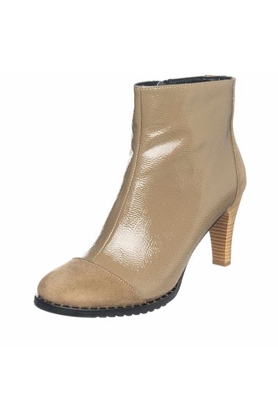 İriadam Women's Beige K1131 Mink Top Quality Large Size Boots