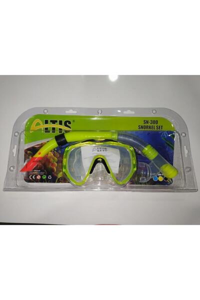 ALTIS Fosfor Yeşili Şnorkel Set Sn 300
