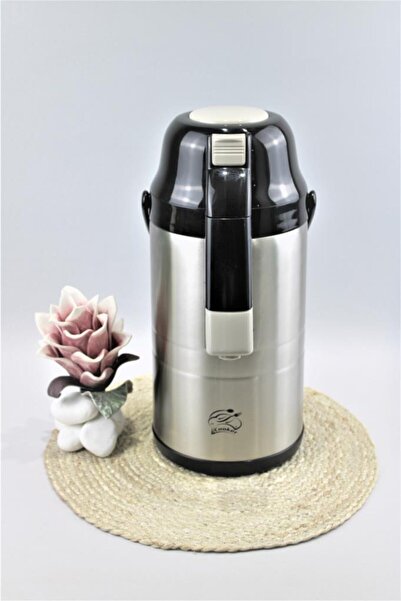 evmodan Cooker 3,5 Lt Pompalı Çelik Termos Ckr2008