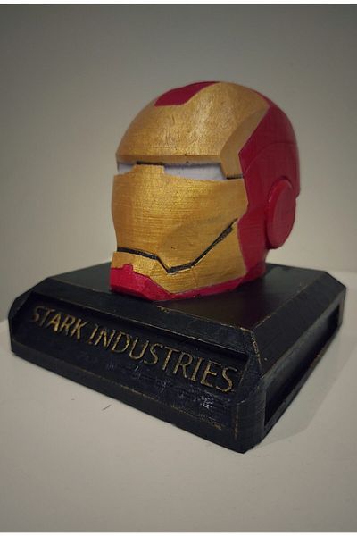 ARDSHOP Ironman Bust Figure Large Size Hard Heavy