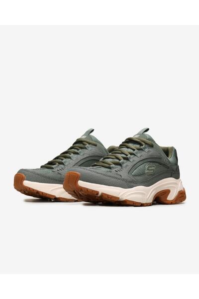 SKECHERS STAMİNA-CLASSY TRAİL Kadın Yeşil Sneakers - 13455 OLV