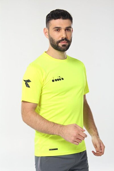 Diadora Nacce Men's F.yellow T-shirt - 16tsr05