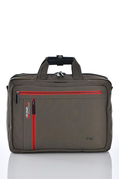 ÇÇS 51149 Laptop Compartment Briefcase Khaki