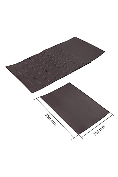 direkt-al 12 Pieces 10 X 15 Cm Adhesive Magnet Sheet Photo Magnet 0.5 Mm