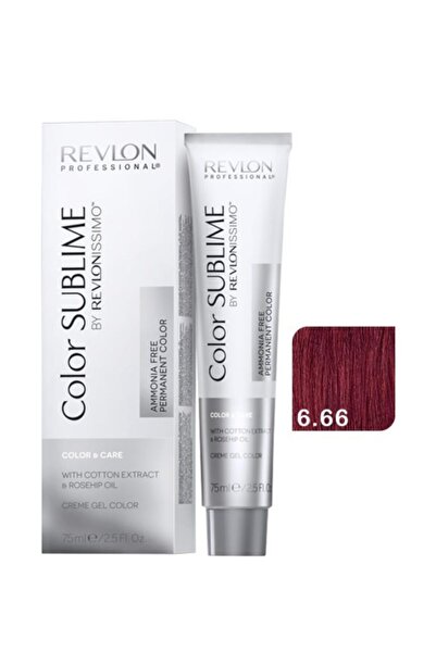 Revlon Issimo Color Sublime Color & Care 6.66 Yoğun Kumral Koyu Kızıl