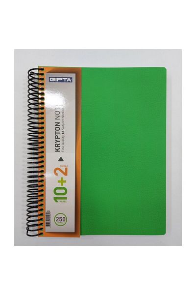 Gıpta 2456 كريبتون A4 250yp 10+2 3sp غطاء Pp دفتر