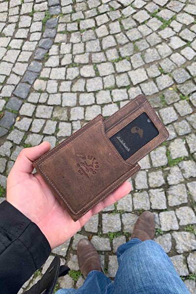 Dodo4men Мъжки портфейл от естествена кожа