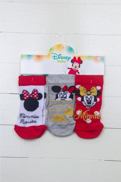 Minnie Mouse 3-Piece Socket Socks 14457
