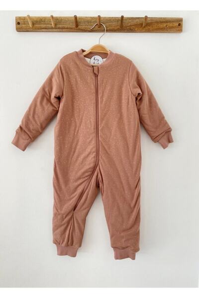 KEY KIDS Gül Kurusu Simli Pamuklu Bacaklı Uyku Tulumu 8 Yaş